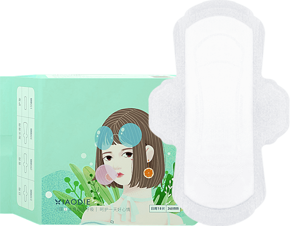 Organic Cotton Biodegradable Sanitary Napkin