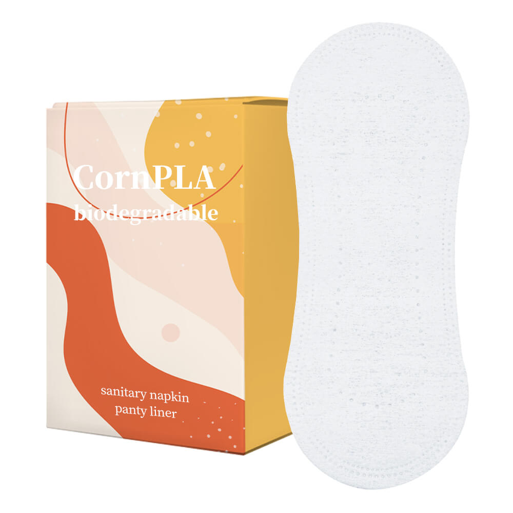 Corn PLA biodegradable sanitary napkin panty liner