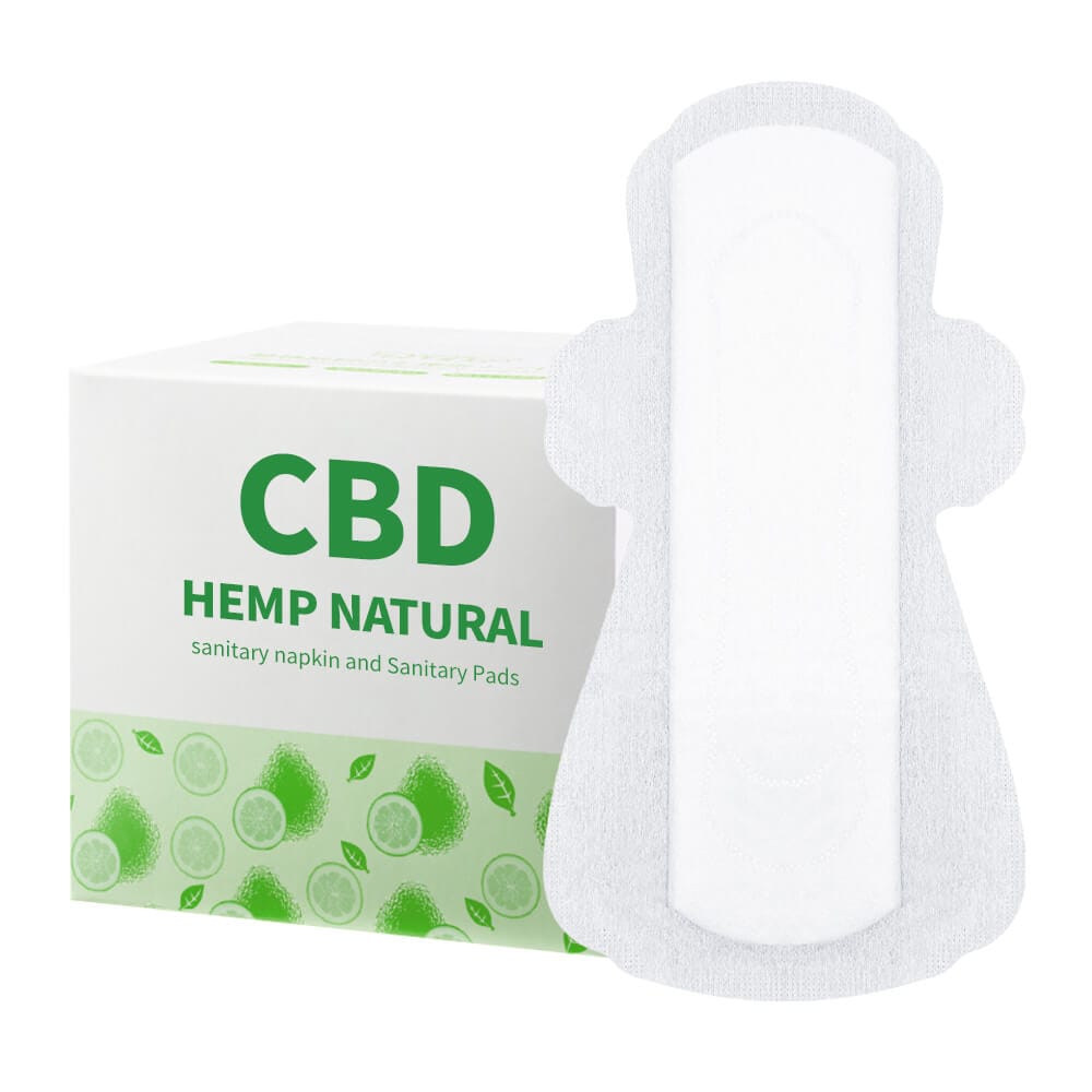 CBD Sanitaty pads Natural hemp Anti-bacterial